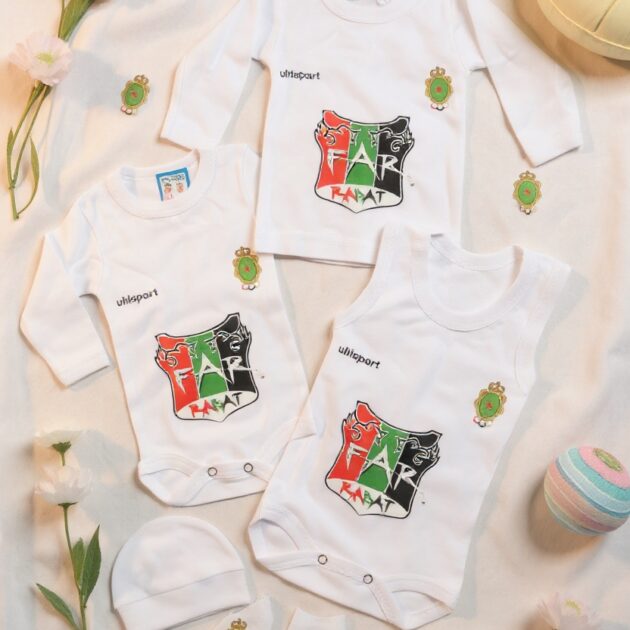 طاقم الرضيع بشعار الجيش الملكي  FAR